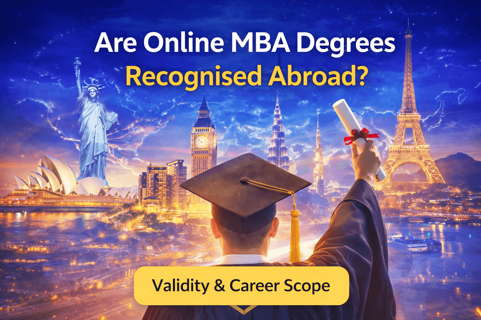 Are Online MBA Degrees Recognised Abroad? Country-Wise Validity & Career Scope